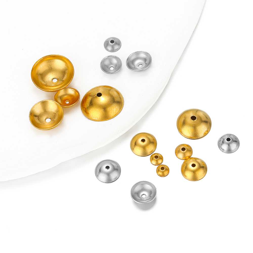 50-100pcs Stainless Steel Roun - Pearl Necklace 评论和价格