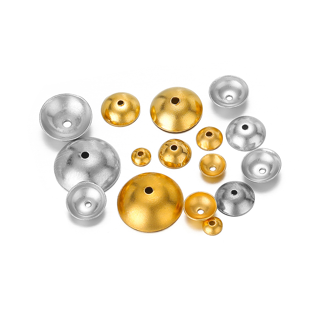 50-100pcs Stainless Steel Roun - Pearl Necklace 评论和价格