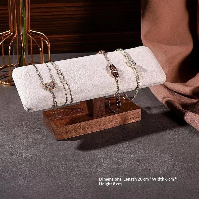 Walnut Solid Wood Jewelry Disp - Jewelry And Watches Exhibition 评论和价格