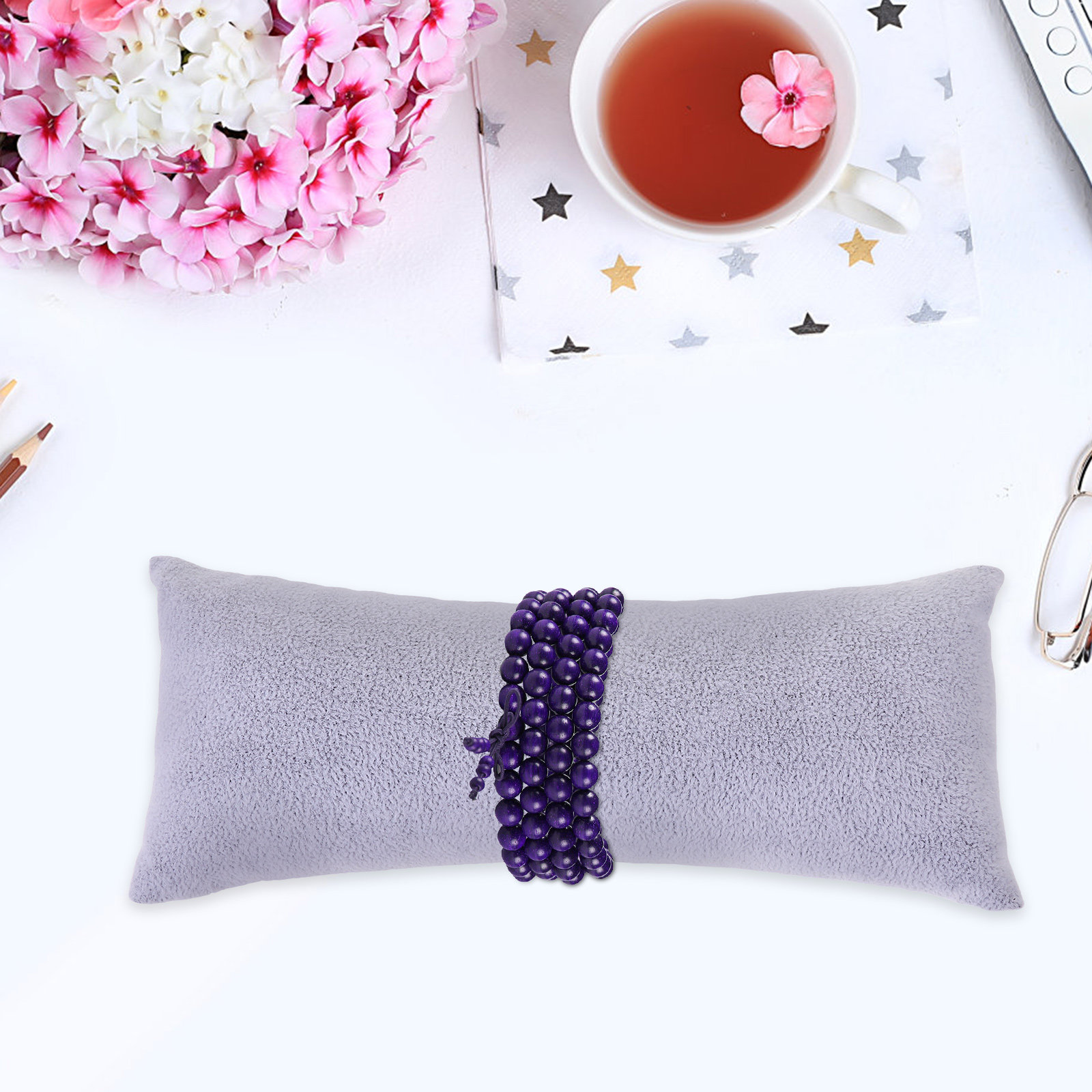 2Pcs Watch Pillows Jewelry Dis - Jewelry And Watches Exhibition 评论和价格