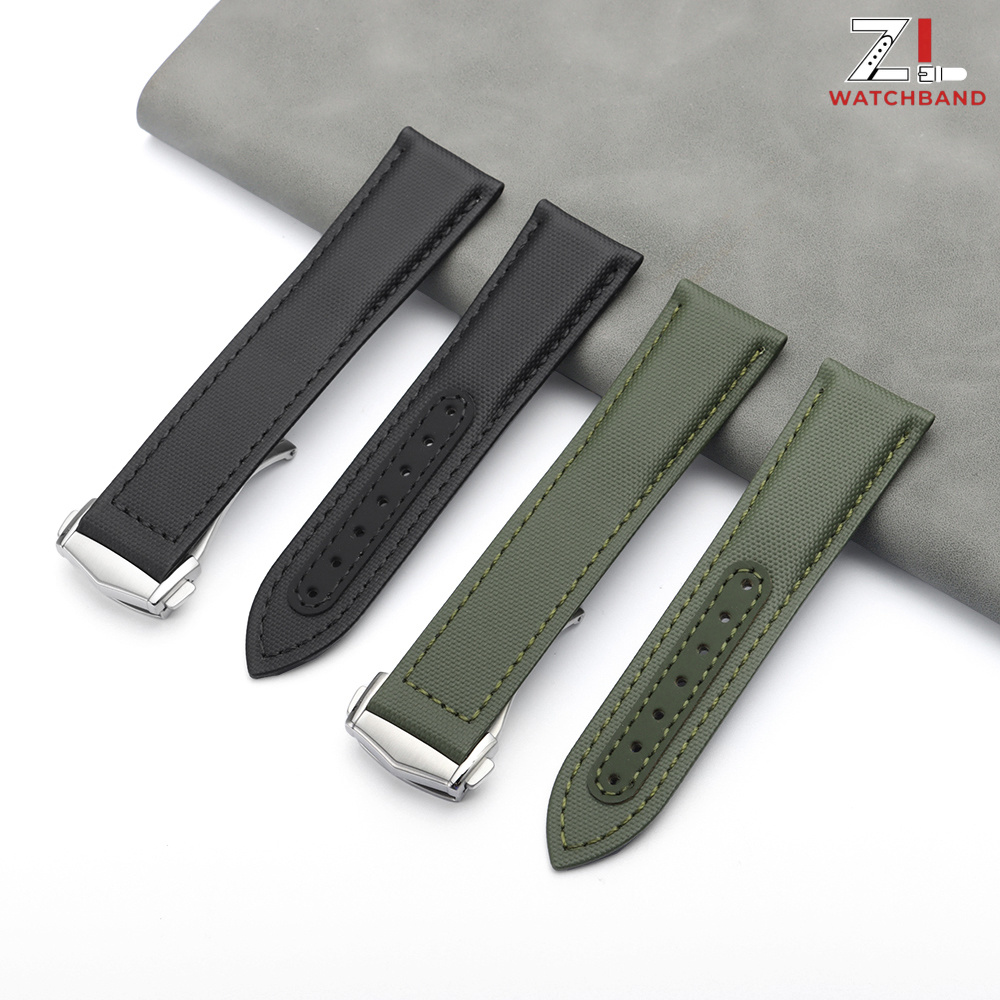 20mm 21mm 22mm Nylon Sailcloth - Omega Watch Speedmaster 评论和价格