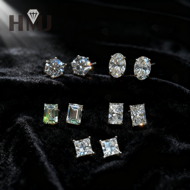 Wholesale Ear Stud Earring Moi - Diamond Stud Earrings 评论和价格