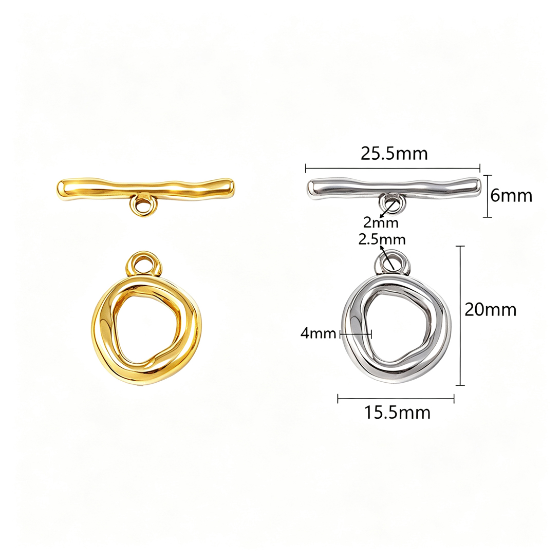 3 Sets Stainless Steel Irregul - Pearl Necklace 评论和价格