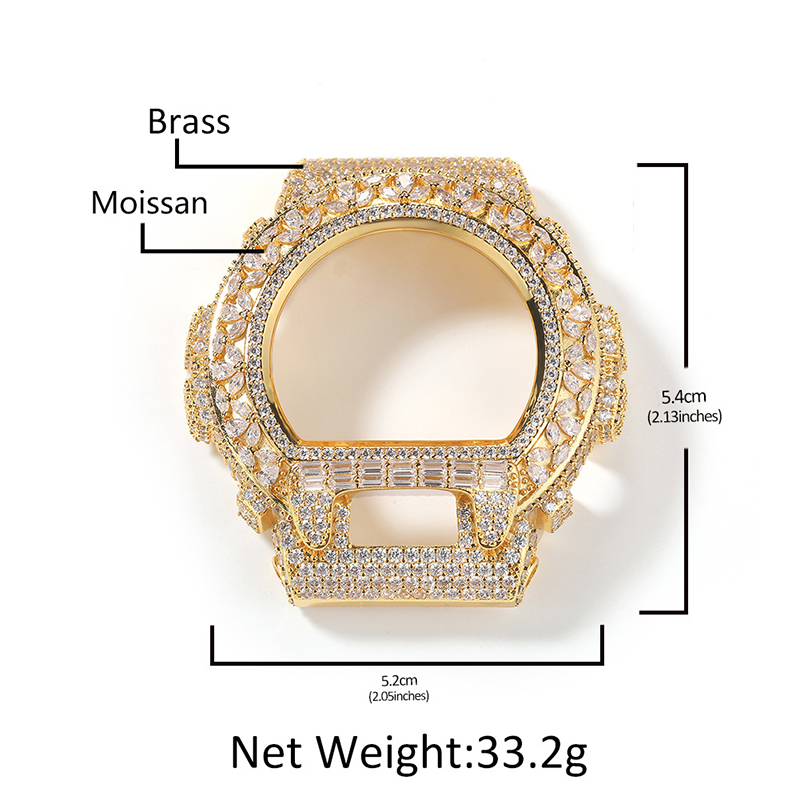 Hip Hop Bling Iced Out Watch C - Jewelry Watches For Men 评论和价格